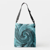 Caribische wilde wateren.... crossbody tas (Achterkant)