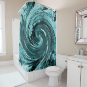 Caribische wilde wateren.... douchegordijn (In situ)