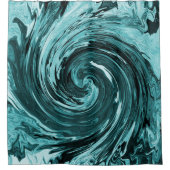 Caribische wilde wateren.... douchegordijn (Voorkant)