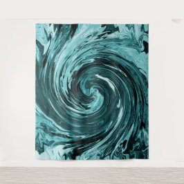 Caribische wilde wateren.... wandkleed