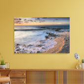 Caribische Zee, Kaaimaneilanden. Brekende golven Canvas Afdruk (Insitu (Woonkamer))