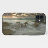 Caribische Zee, Kaaimaneilanden.  Brekende golven  Case-Mate iPhone Case (Achterkant (horizontaal))