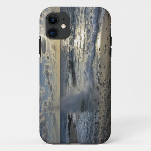 Caribische Zee, Kaaimaneilanden. Brekende golven Case-Mate iPhone Case