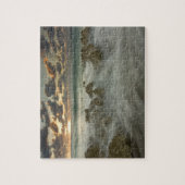 Caribische Zee, Kaaimaneilanden. Brekende golven Legpuzzel (Verticaal)