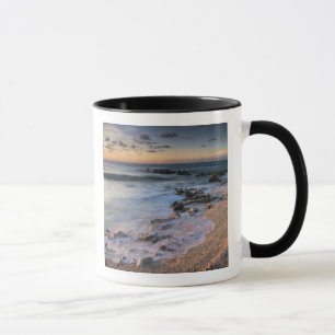 Caribische Zee, Kaaimaneilanden. Brekende golven Mok