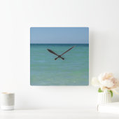 Caribische zee wandklok (Huis)