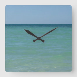 Caribische zee wandklok