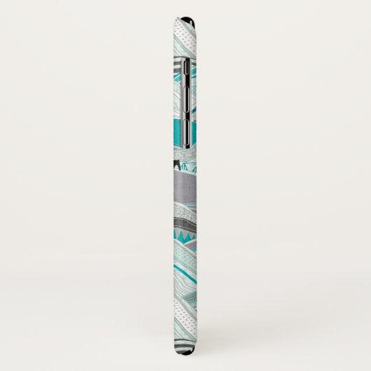 caribou bergt blauw Case-Mate iPhone case (Achterkant/links)