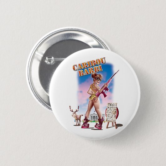 Caribou Button (Voorkant /achterkant)