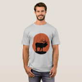 Caribou Maan T-shirt (Voorkant volledig)
