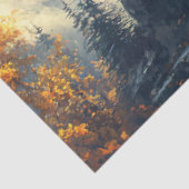 Caribou op de berg schilderen Decoupage Tissuepapier (Detail)