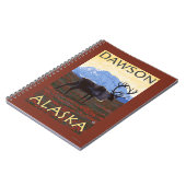 Caribou Scene - Dawson, Alaska Notitieboek (Linkerzijde)