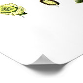 Carica papaya (Papaya) Poster (Hoek)