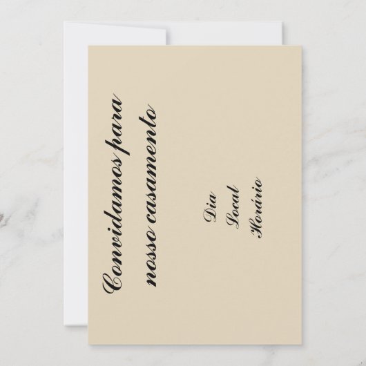 Caricaturas em convites kaart (Achterkant)