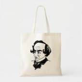Caricature Benjamin Disraeli Tote Bag (Voorkant)