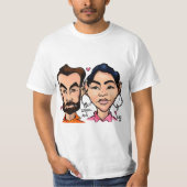 Caricature T-shirt (Voorkant)
