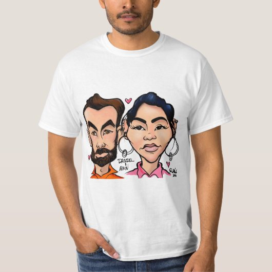 Caricature T-shirt (Voorkant)