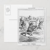 Caricature uit Le Charivari Briefkaart (Voorkant / Achterkant)