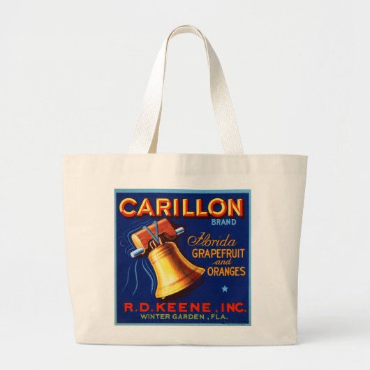 Carillon Brand Florida Grapefruit Grote Tote Bag (Voorkant)