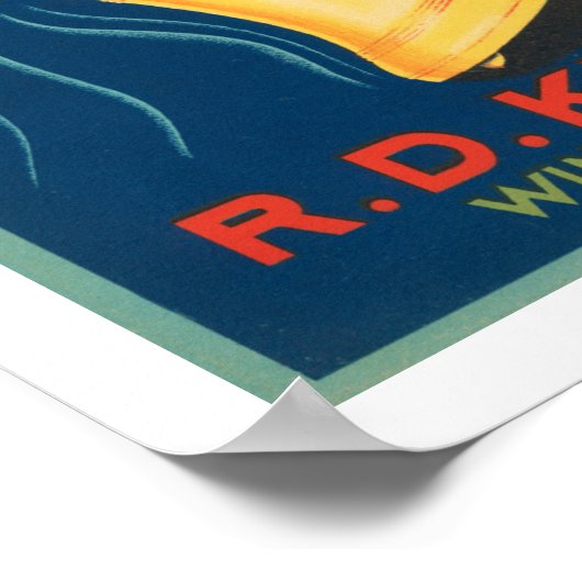 Carillon Brand Florida Grapefruit Poster (Hoek)