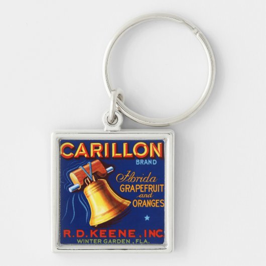 Carillon Brand Florida Grapefruit Sleutelhanger (Voorkant)