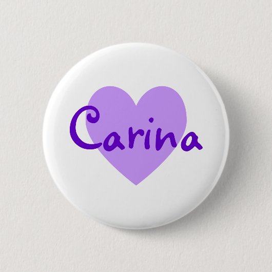 Carina in Paars Ronde Button 5,7 Cm (Voorkant)