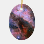 Carina Nebula - Breathondemping Keramisch Ornament (Voorkant)