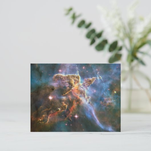 Carina Nebula Briefkaart (Staand voorkant)
