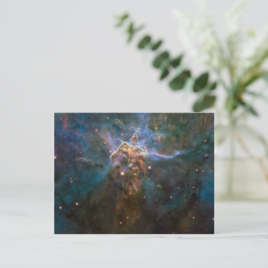 Carina Nebula Briefkaart (Staand voorkant)