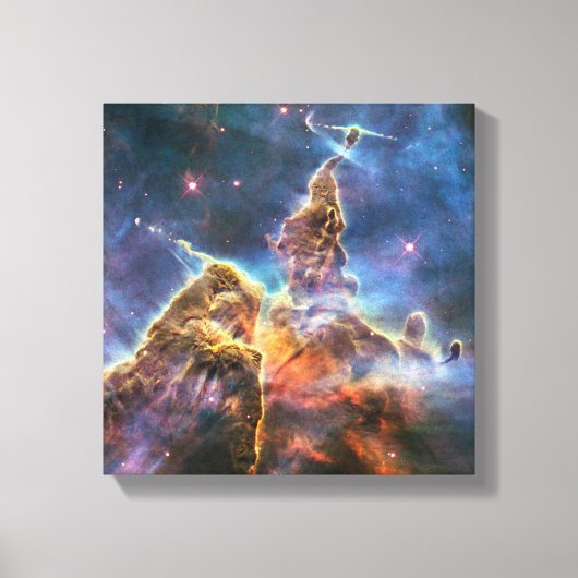 Carina Nebula Canvas Afdruk (Voorkant)