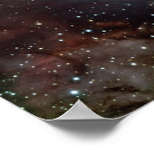 Carina Nebula Composiet 40 x 40 (28 x 28) Poster (Hoek)