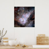 Carina Nebula Composiet 40 x 40 (28 x 28) Poster (Keuken)