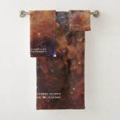 Carina Nebula Cosmic Cliffs James Webb Hi-Res Bad Handdoek (Insitu)