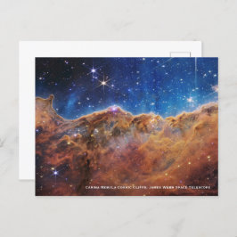 Carina Nebula Cosmic Cliffs James Webb Hi-Res Briefkaart