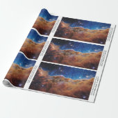 Carina Nebula Cosmic Cliffs James Webb Hi-Res Cadeaupapier (Uitgerold)