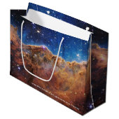 Carina Nebula Cosmic Cliffs James Webb Hi-Res Groot Cadeauzakje (Voorkant Gekanteld)