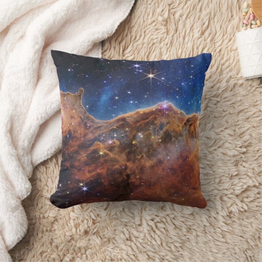 Carina Nebula Cosmic Cliffs James Webb Hi-Res Kussen (Deken)