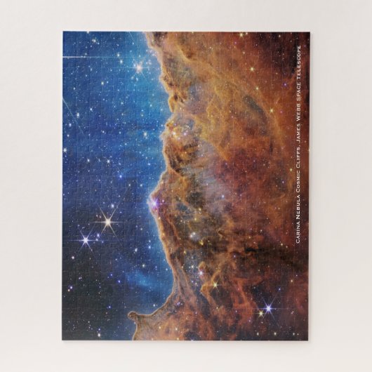 Carina Nebula Cosmic Cliffs James Webb Hi-Res Legpuzzel (Verticaal)