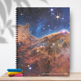 Carina Nebula Cosmic Cliffs James Webb Hi-Res Notitieboek