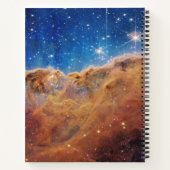 Carina Nebula Cosmic Cliffs James Webb Hi-Res Notitieboek (Achterkant)