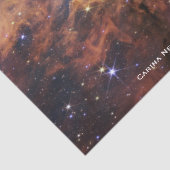 Carina Nebula Cosmic Cliffs James Webb Hi-Res Tissuepapier (Detail)