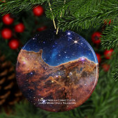 Carina Nebula Cosmic Cliffs James Webb Kerstmis Keramisch Ornament