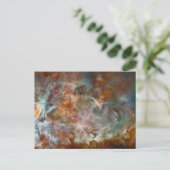 Carina Nebula Dark Clouds Briefkaart (Staand voorkant)