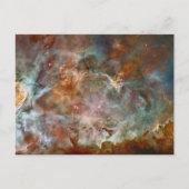 Carina Nebula Dark Clouds Briefkaart (Voorkant)
