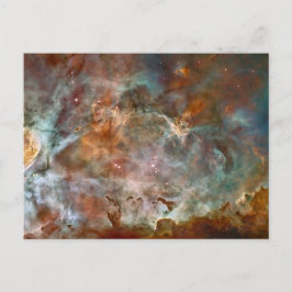 Carina Nebula Dark Clouds Briefkaart