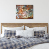 Carina Nebula Dark Clouds Canvas Afdruk (Insitu (Slaapkamer))