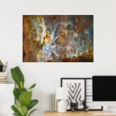 Carina Nebula Extreme resized 78x52 (99x48) Poster (Thuiskantoor)