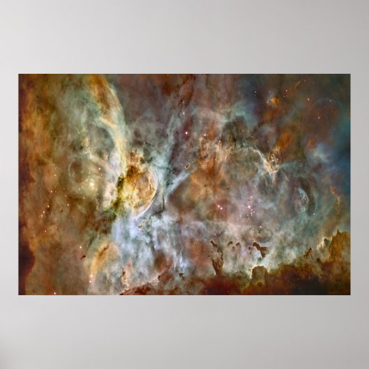 Carina Nebula Extreme resized 78x52 (99x48) Poster (Voorkant)