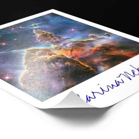 Carina Nebula Foto Afdruk (Hoek)