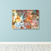 Carina Nebula Galaxy Canvas Afdruk (Insitu (Houten vloer))
